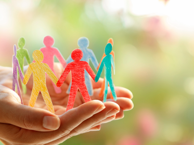 People and hand
